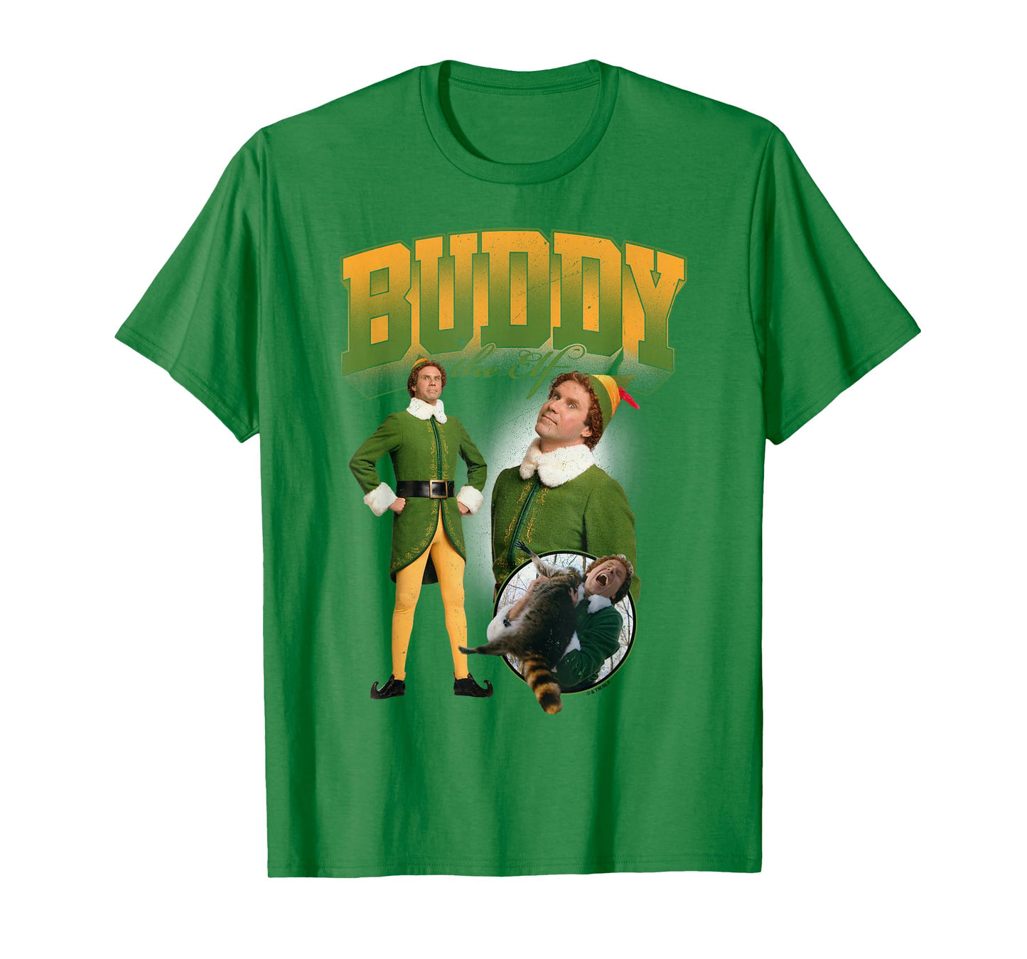 Elf Christmas Buddy The Elf Funny Portrait Collection T-Shirt