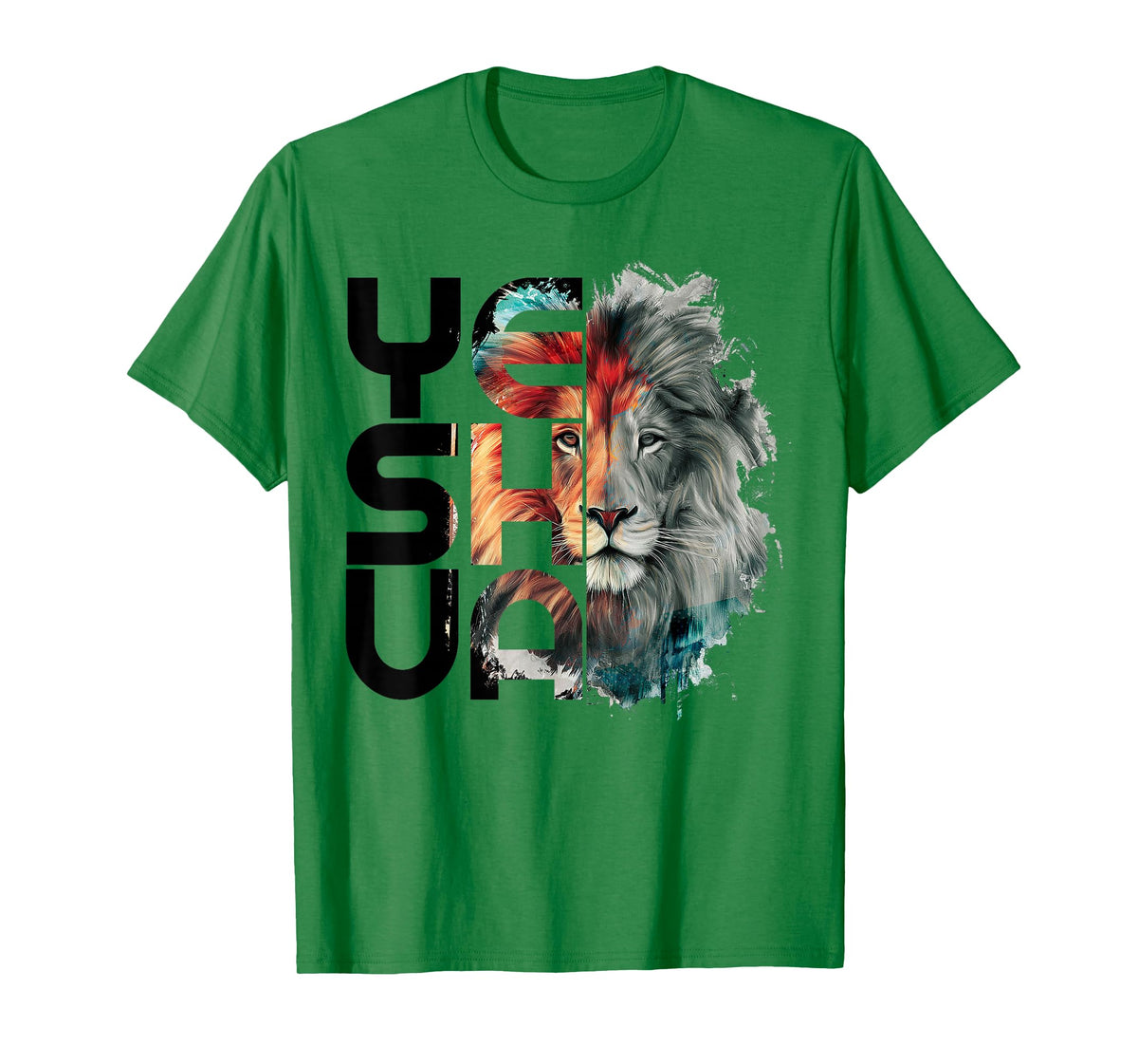 Lion And Yeshua Christian T-Shirt