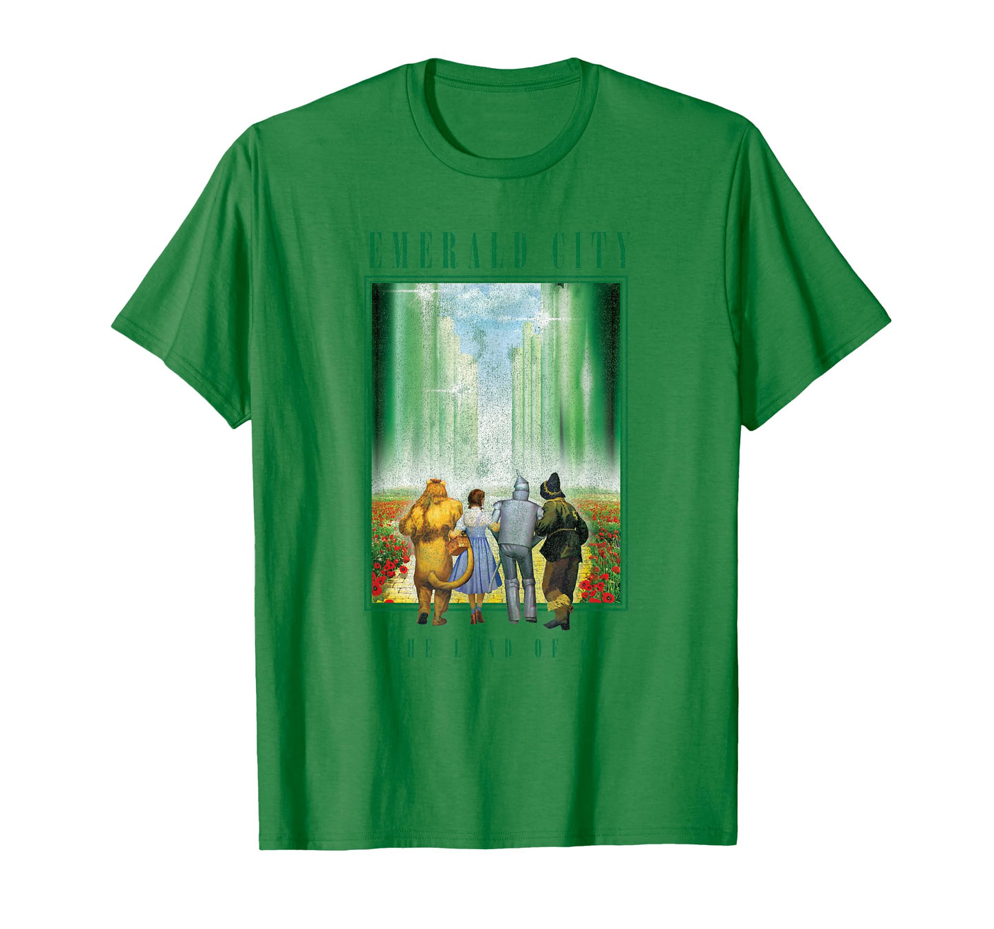 Wizard of Oz Travel to The Emerald City Vintage Movie T-Shirt
