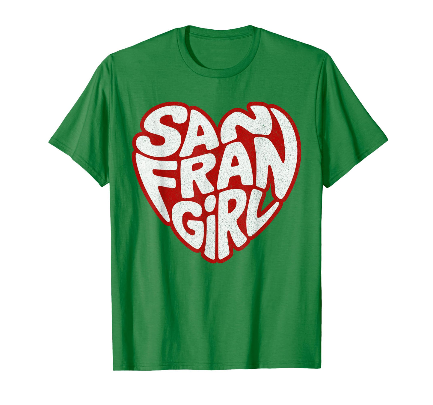 Vintage San Fran Girl Retro San Francisco Girls T-Shirt