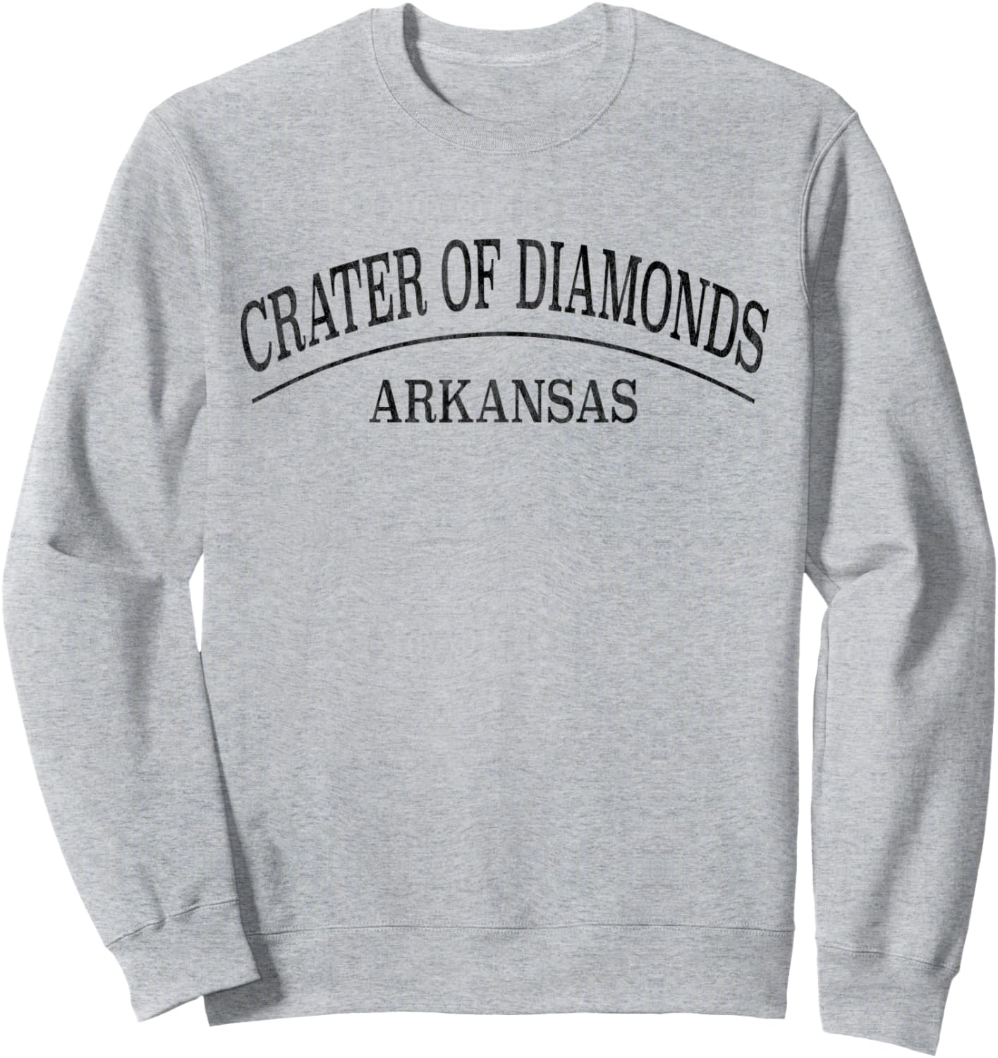 Crater of Diamonds Arkansas -Crater of Diamonds AR Sweatshirt - Sweatshirt | Ash