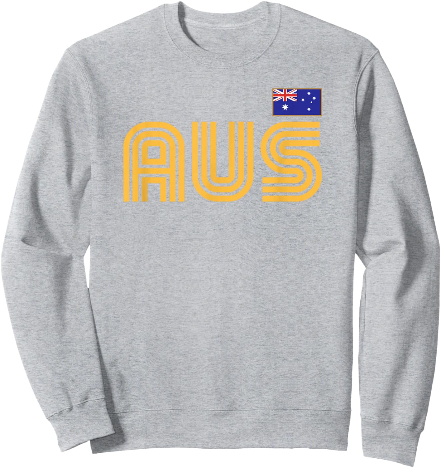 Australia Flag Retro International Country Australian Pride Sweatshirt - Sweatshirt | Ash