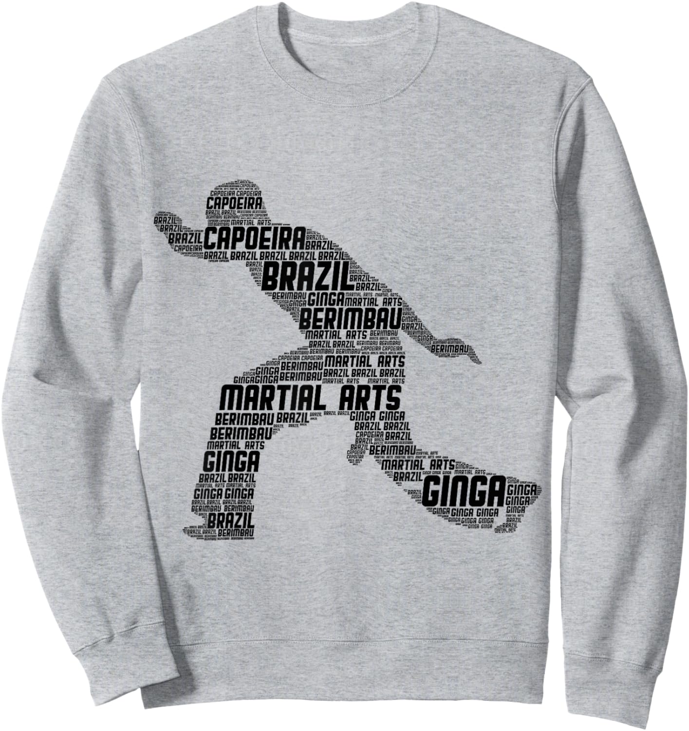 Capoeira Ginga Men Kids Boys Sweatshirt - Sweatshirt | Ash