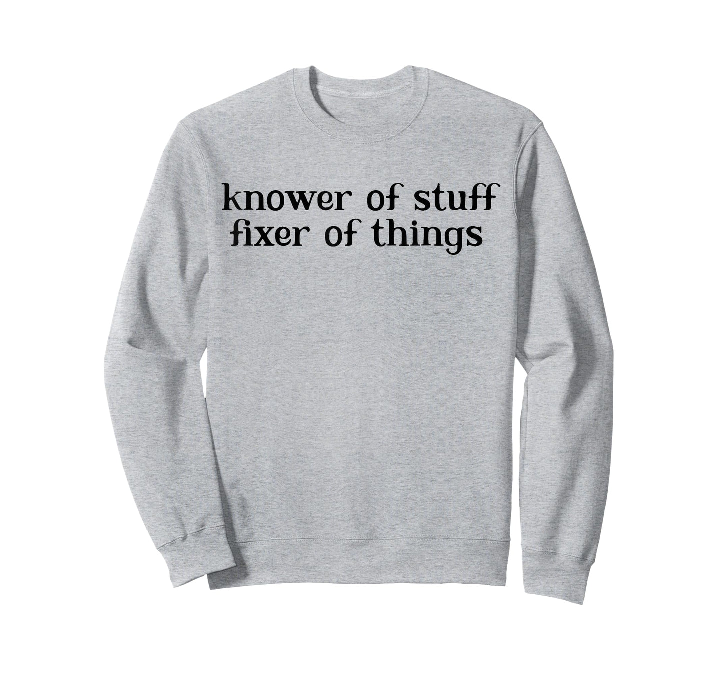Vintage Retro Knower of Stuff Fixer of Things Funny T-Shirt