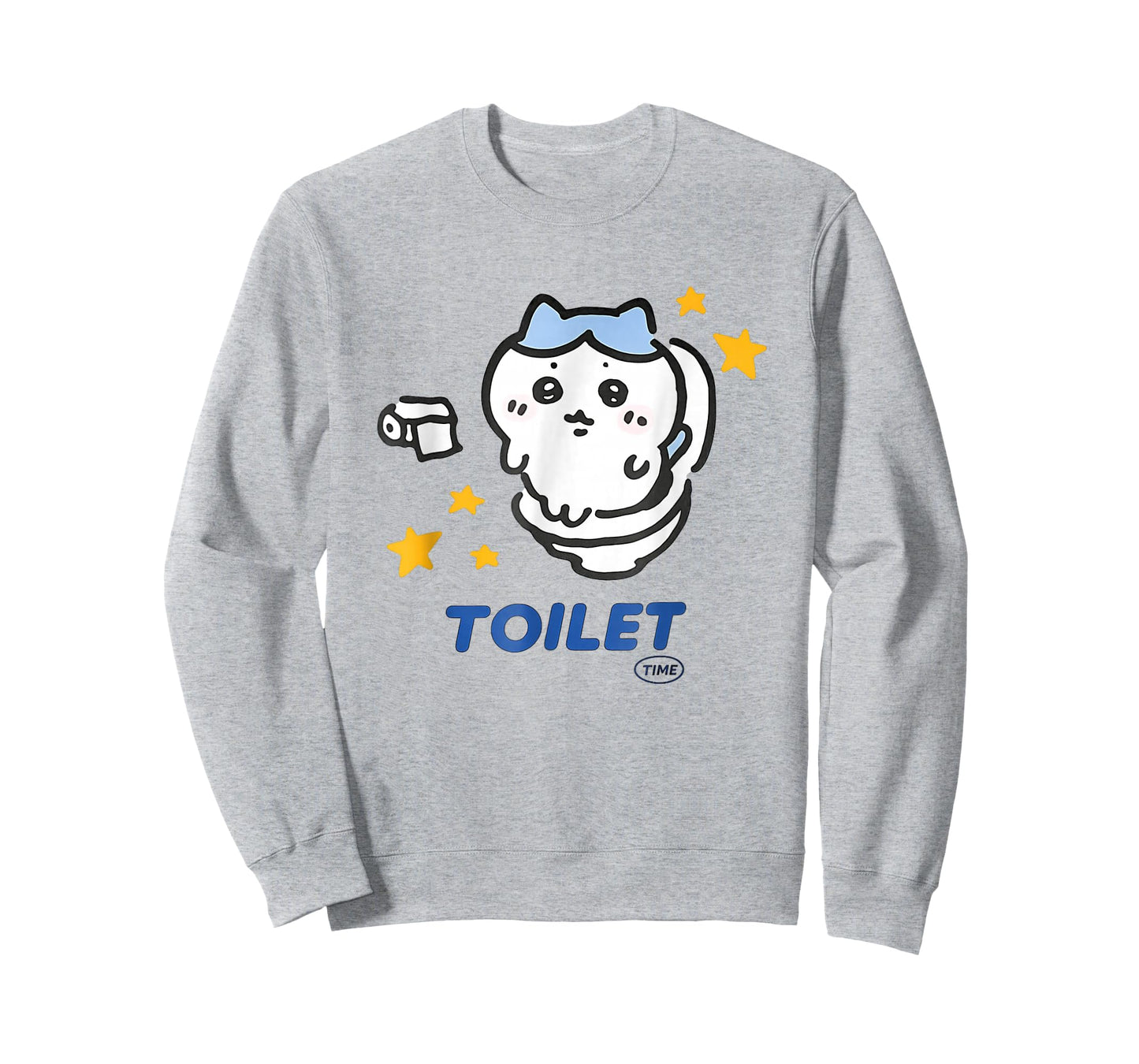Toilet Time Chikawa Meme Funny Tee T-Shirt