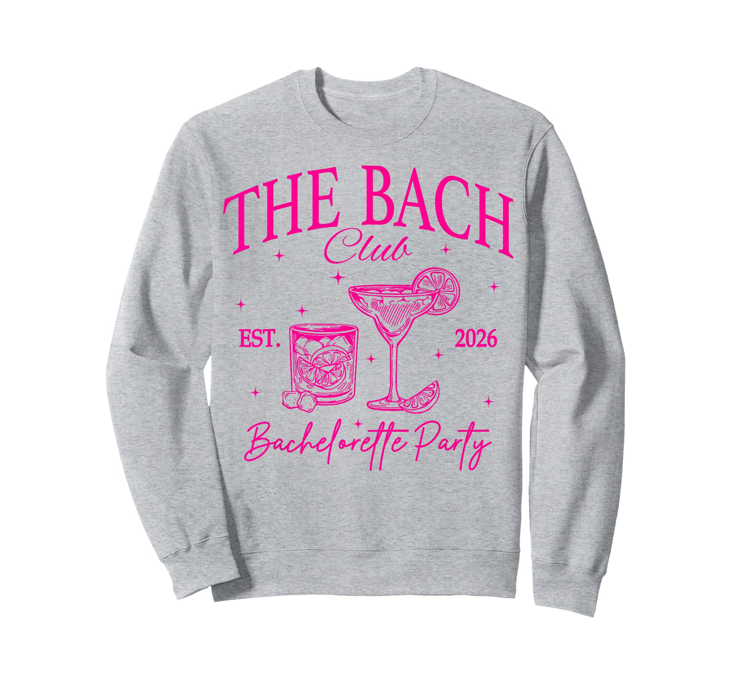 The Bach Club Est 2026 Drinking Bach Bachelorette Party T-Shirt