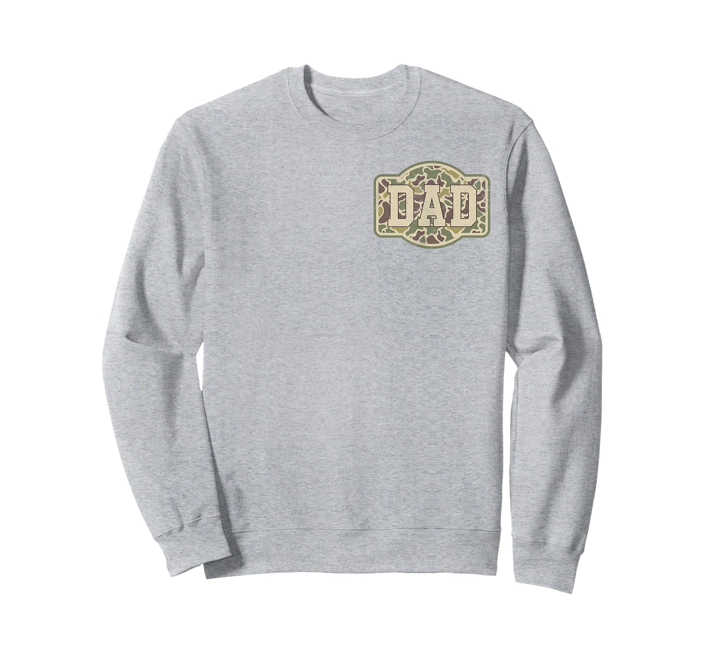 Retro Camo Duck Hunting Dad Old Camo Dad T-Shirt