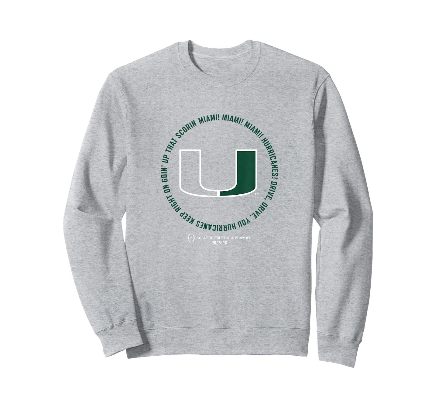 Miami Hurricanes 2025 College Football Playoff Fight Song T-Shirt