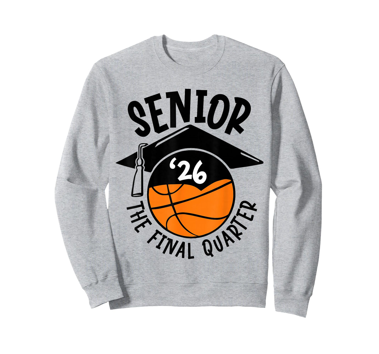 Senior 2026 Final Quarter Class of 2026 Basketball Sports T-Shirt