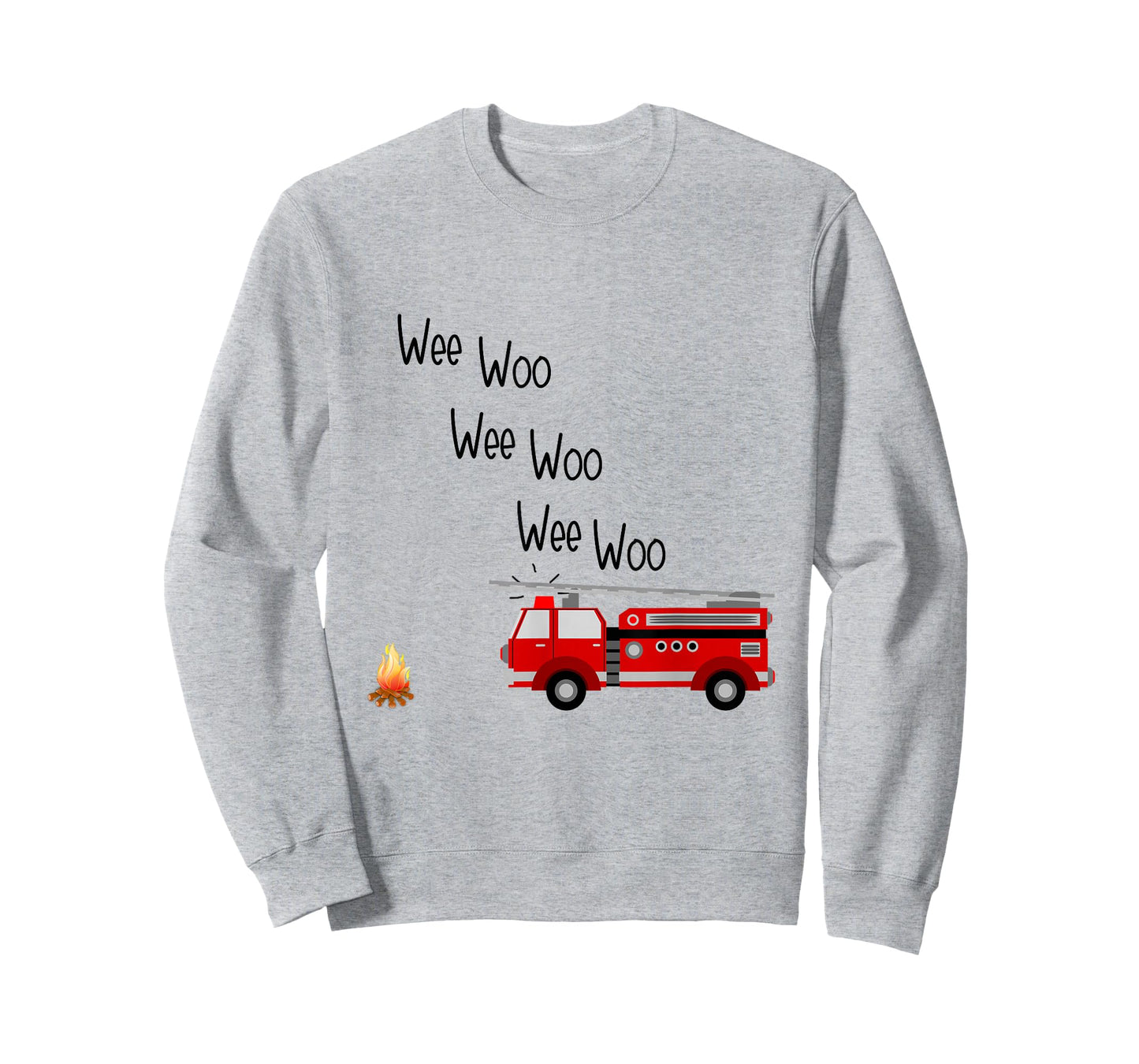 Wee Woo Squad Fire Truck Adventure Firefighter T-Shirt
