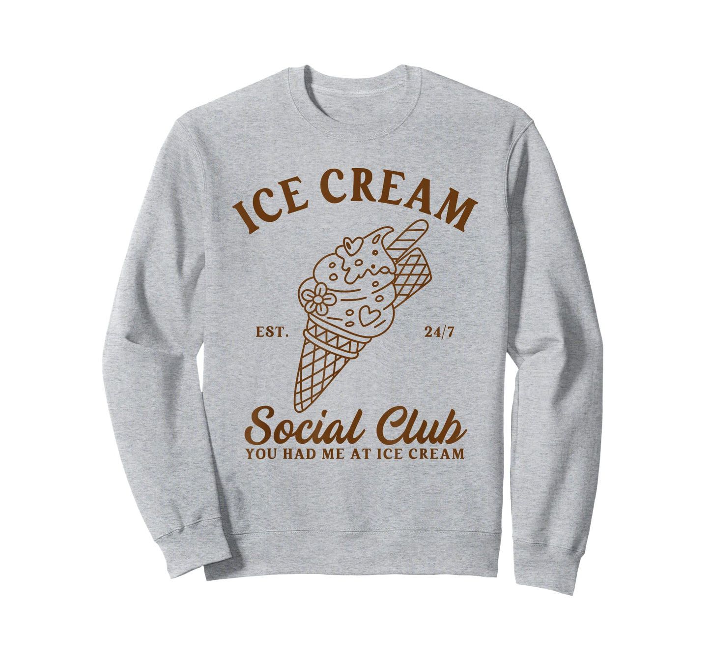 Ice Cream Lover Dessert Ice Cream Social Club Summer Gelato T-Shirt