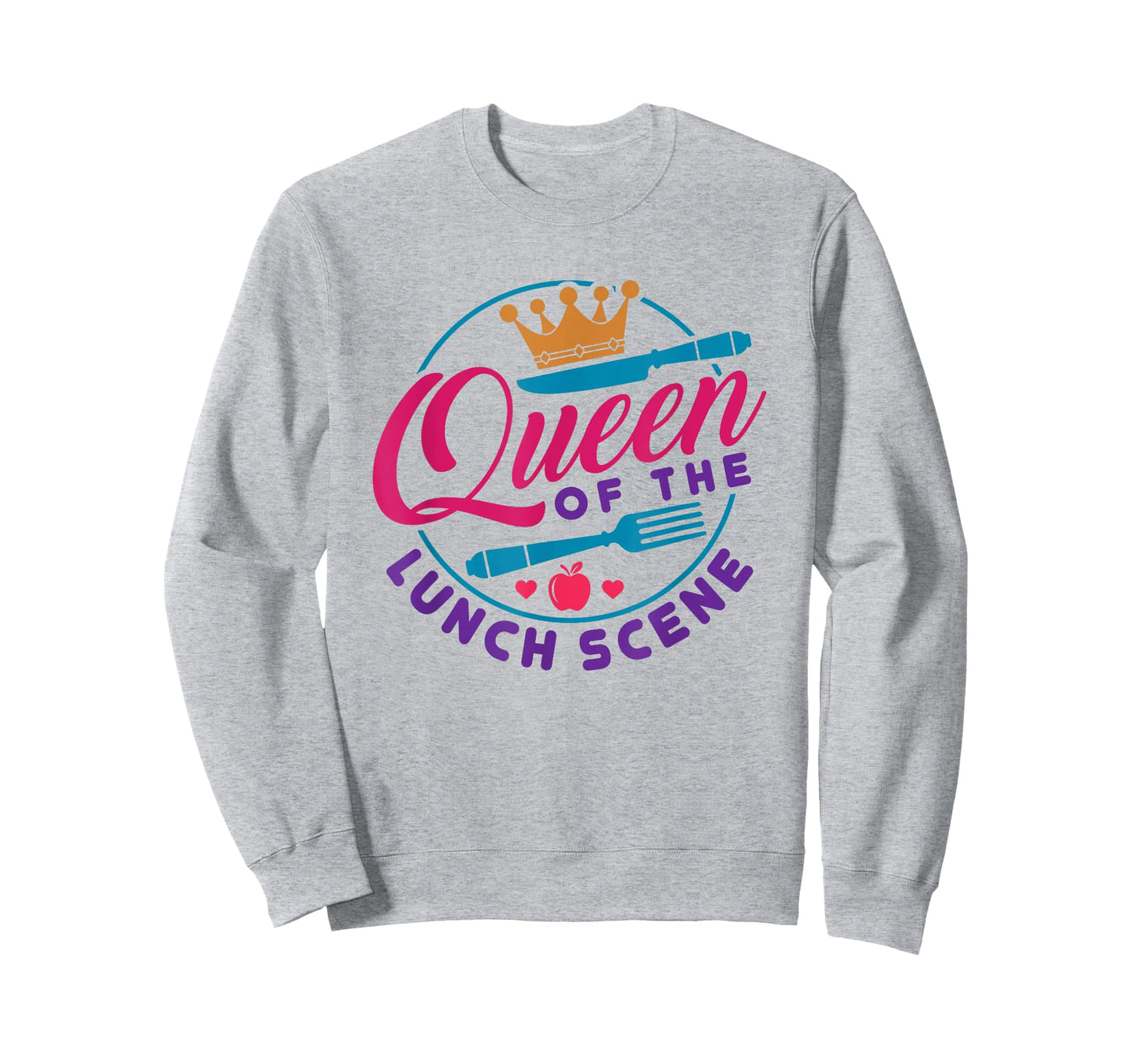Cafeteria Worker Lunch Lady Women Queen of The Lunch Scene T-Shirt