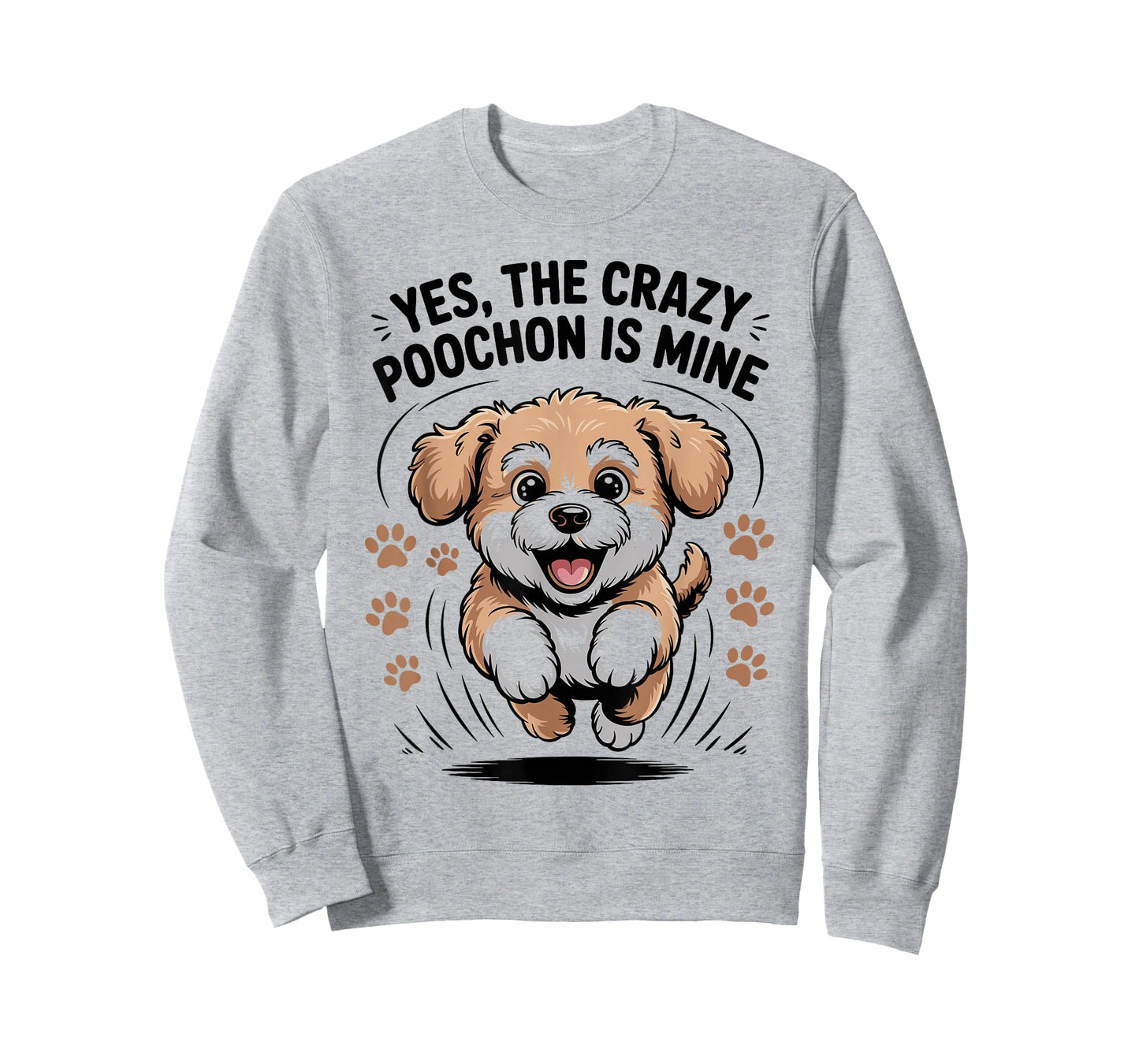 Cute Poodle Bichon Dog Cross Mix Breed Pet Funny Poochon T-Shirt