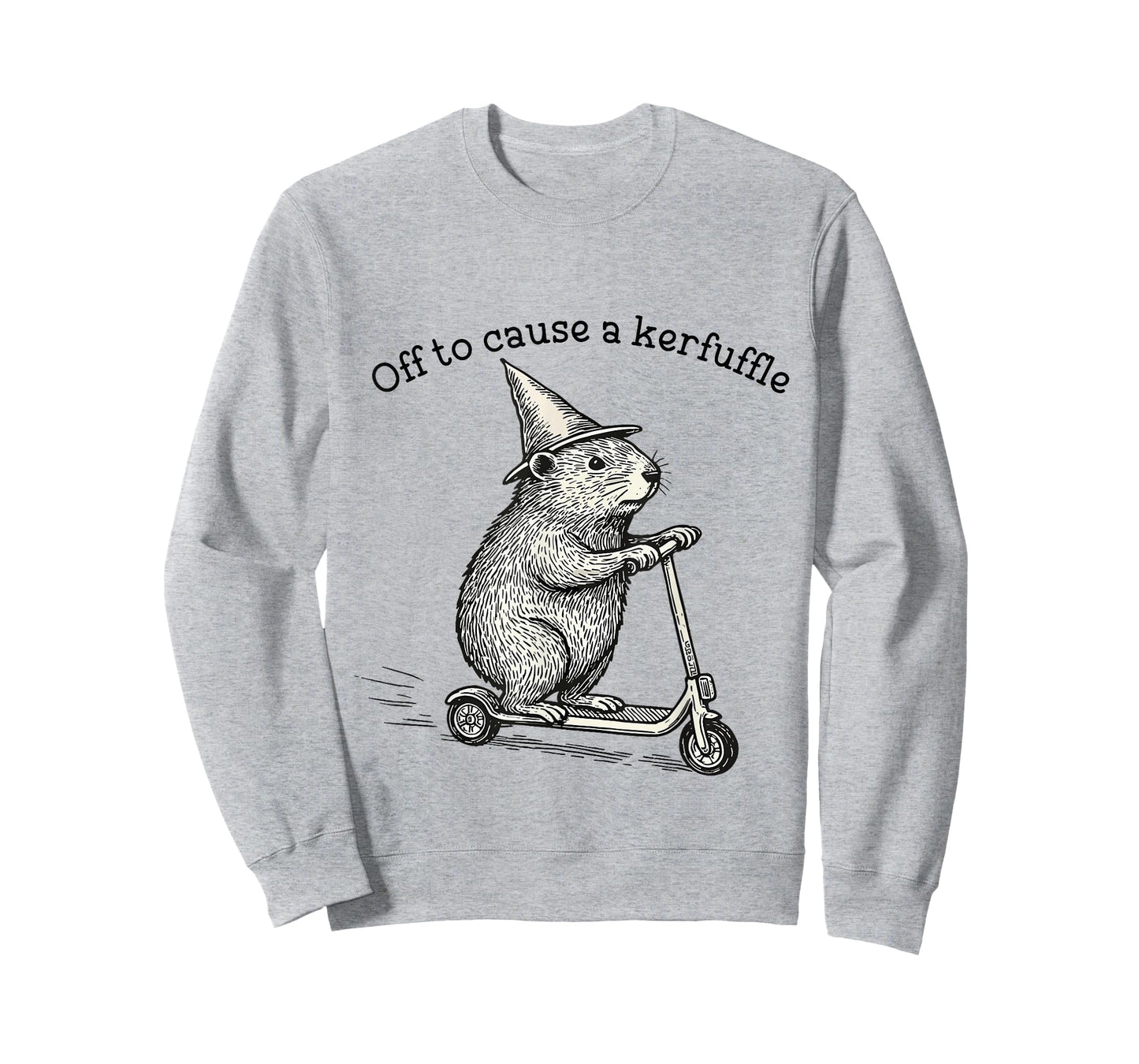 Off to Cause A Kerfuffle Weirdcore Sayings Funny Meme T-Shirt