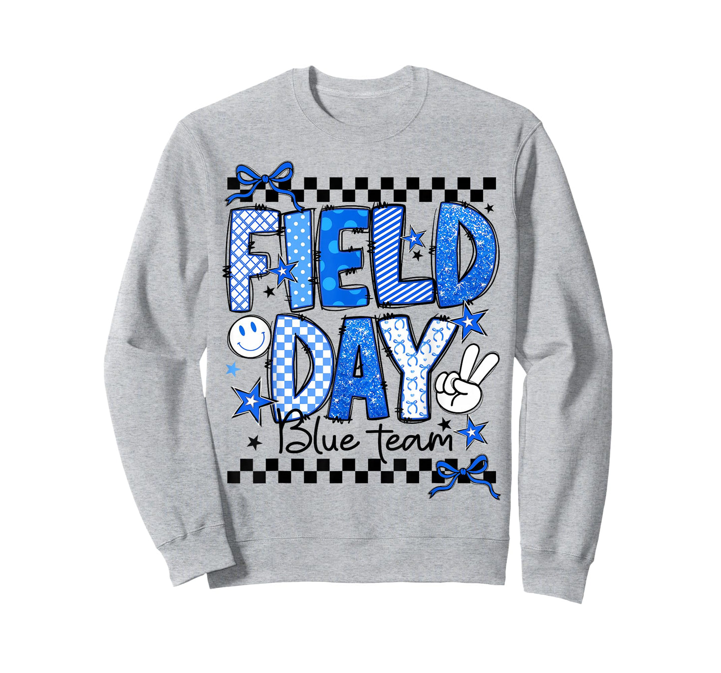 Field Day Blue Team Let The Games Begin Fun Day Field Trip T-Shirt