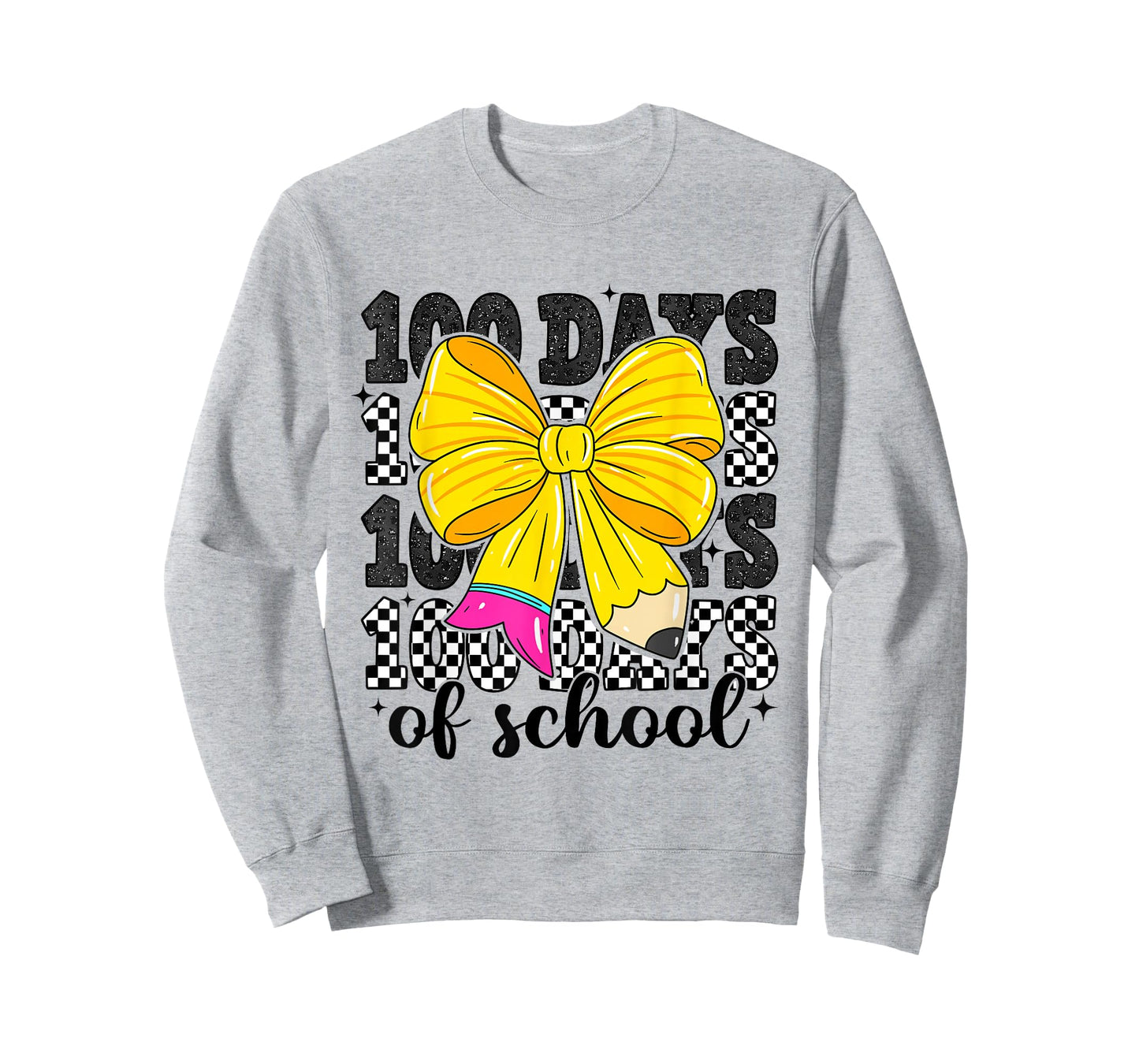 100 Days of School Preppy 100th Day of School Teacher Kids T-Shirt