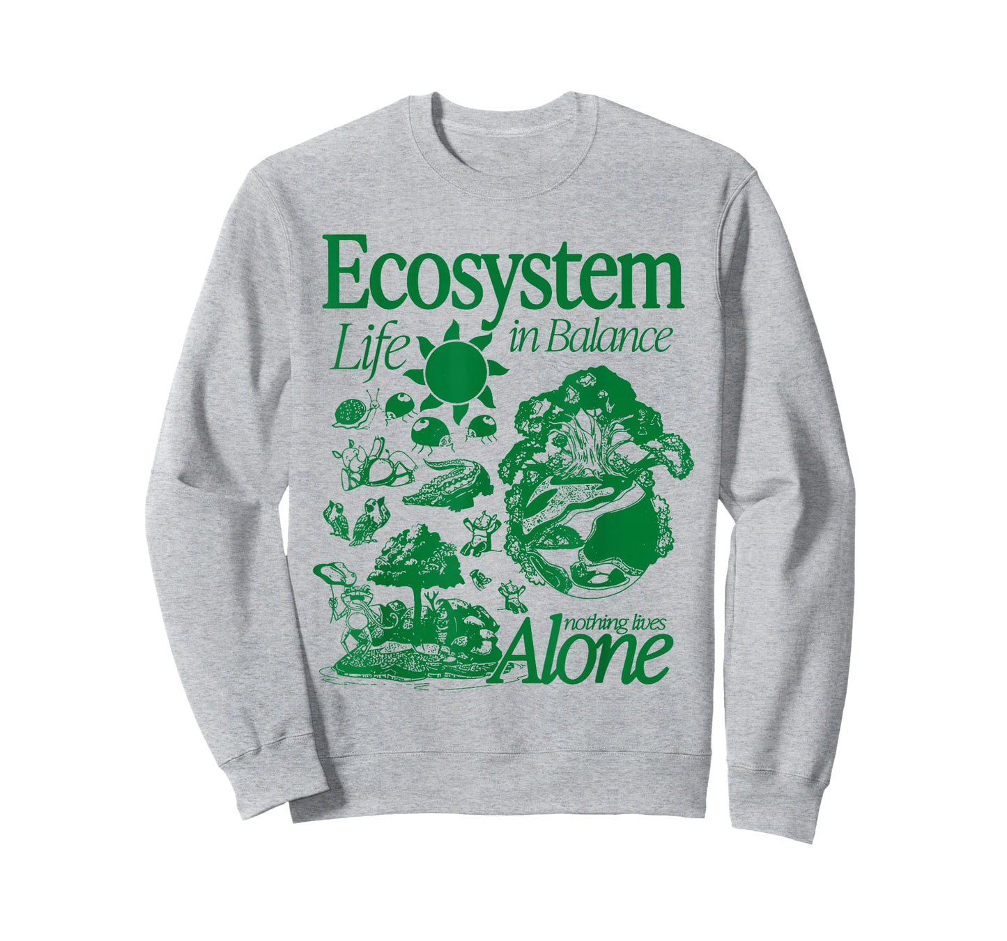 Ecosystem Life in Balance Nothing Lives Alone T-Shirt