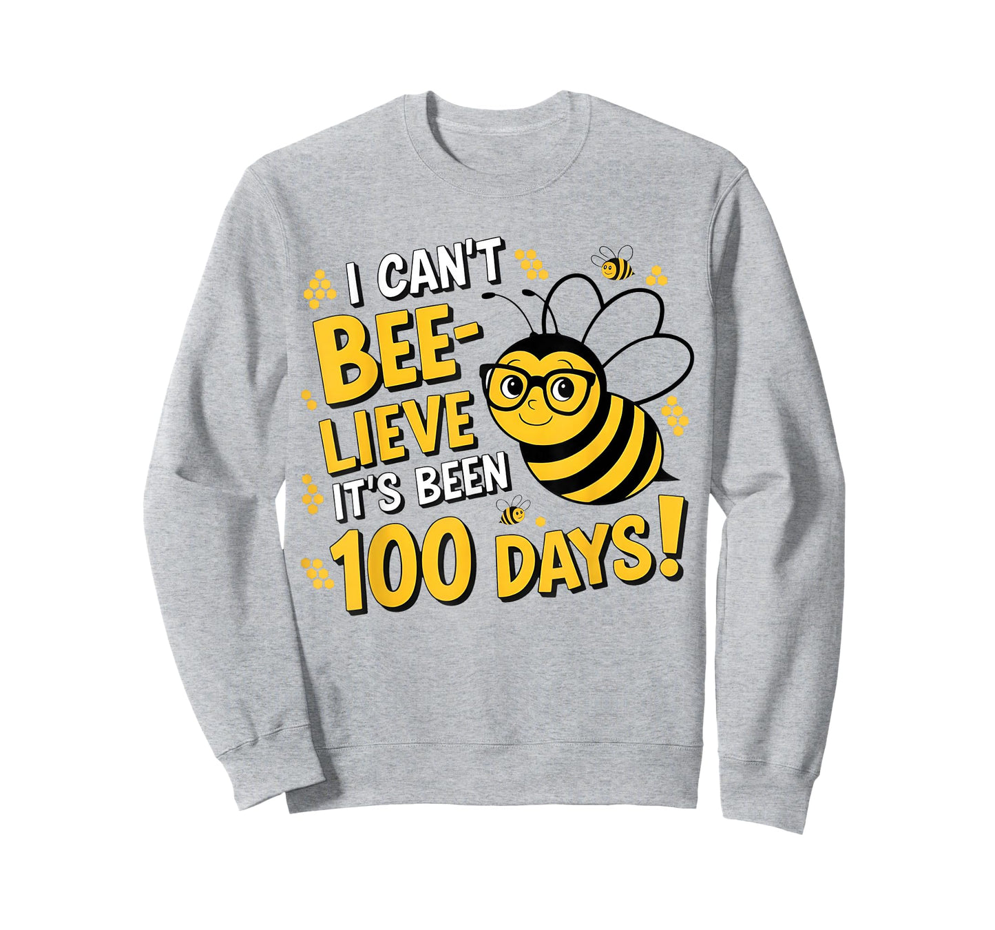 I Can't Believe It's Been 100 Days of School Bee 100th Kids T-Shirt