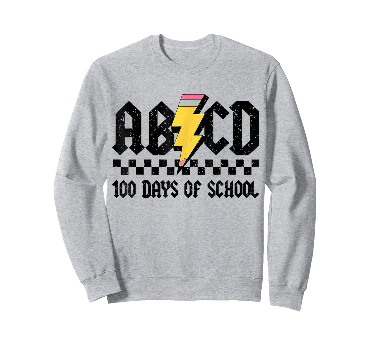 100th Day 100 Days of School ABCD Teachers Rock T-Shirt