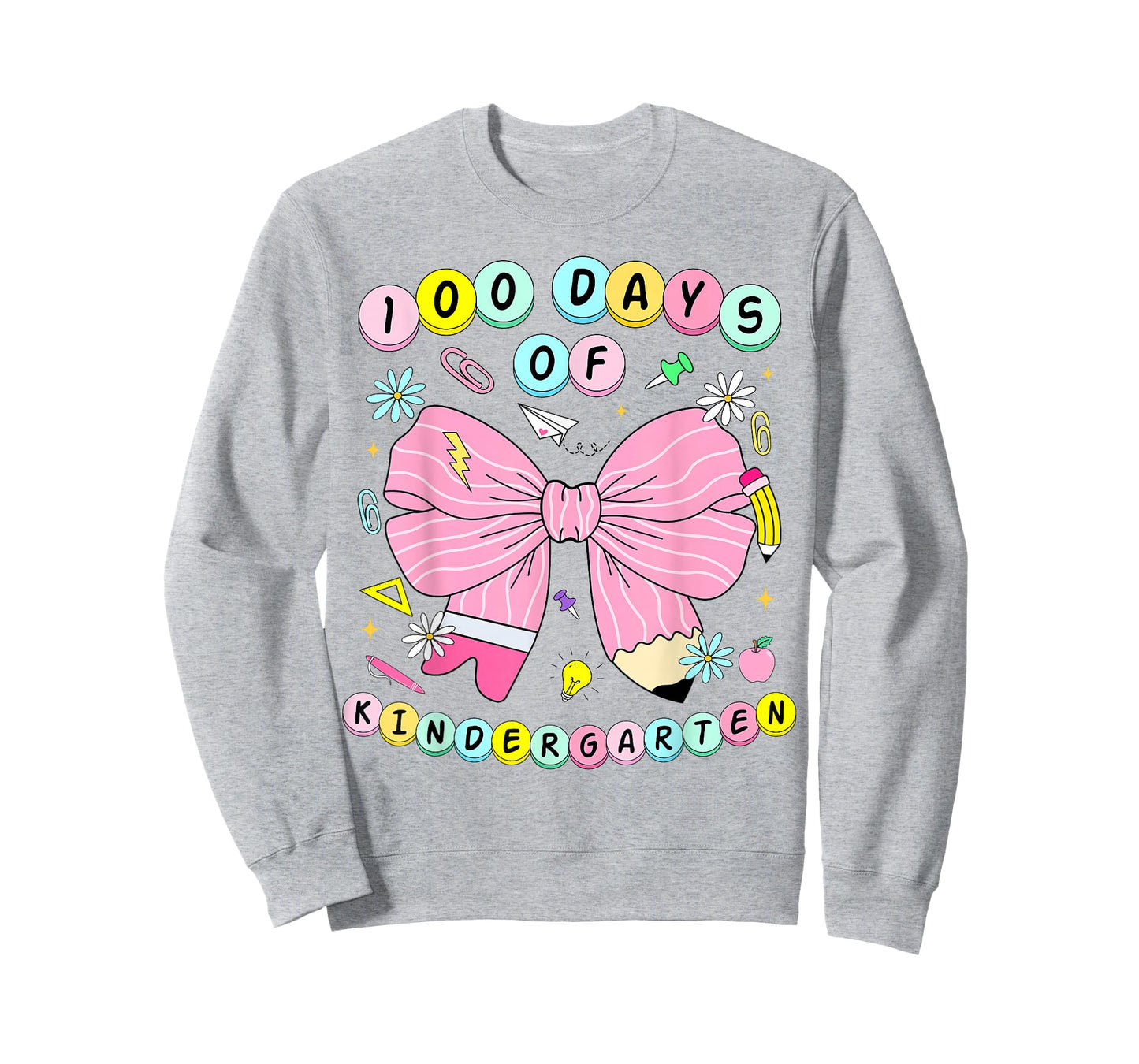 100 Days of Kindergarten Girls Coquette 100th Day of School T-Shirt