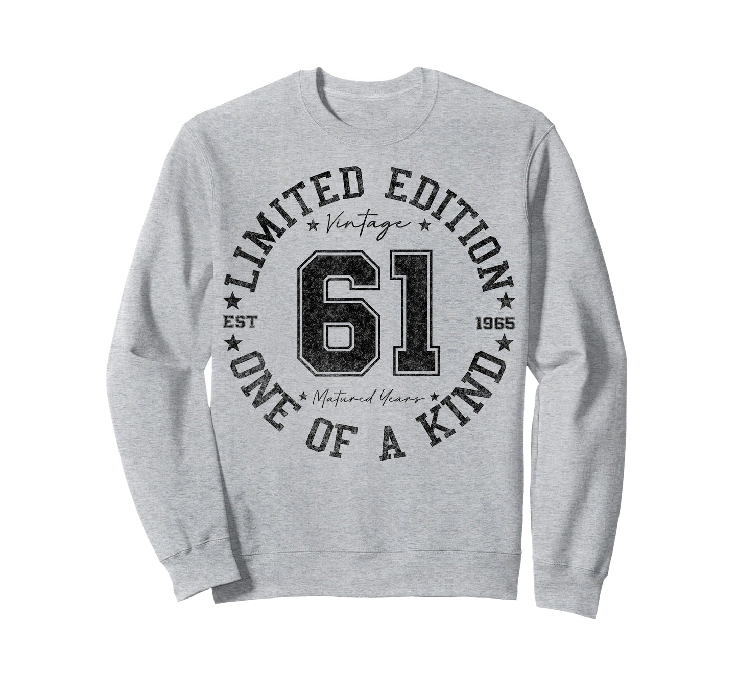 61 Year Old Gifts Vintage 1965 Limited Edition 61st Birthday T-Shirt