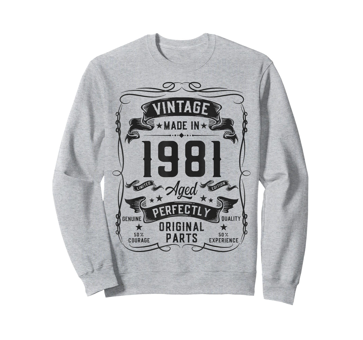 Vintage 1981 45yr 45th Birthday Gifts for Men 45 Years Old T-Shirt