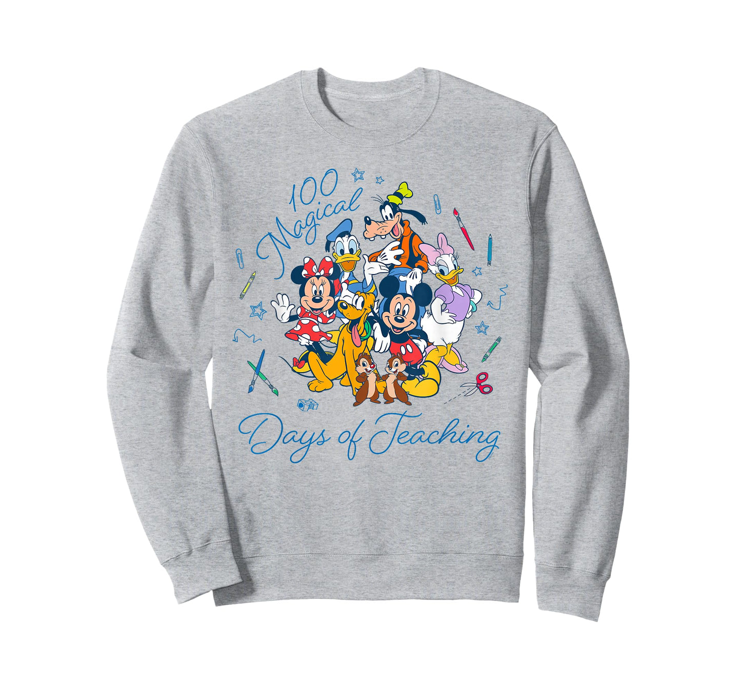 Disney 100 Magical Days of Teaching 100th Day School Teacher T-Shirt
