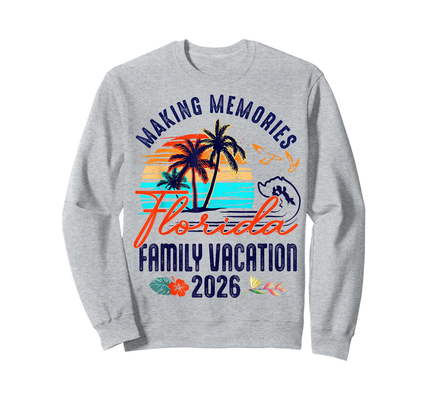 Family Florida Vacation 2026 Summer Vacation Matching Group T-Shirt