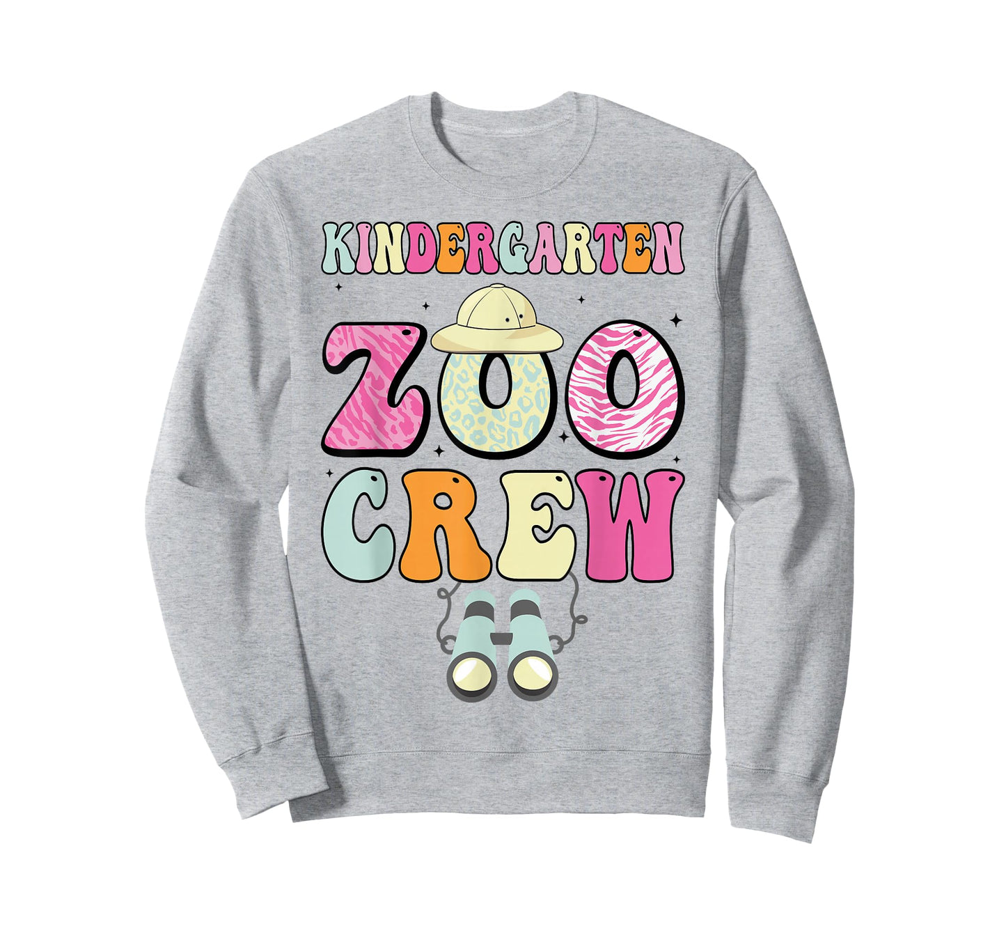 Kindergarten Zoo Crew - Safari Animals Teacher Student T-Shirt