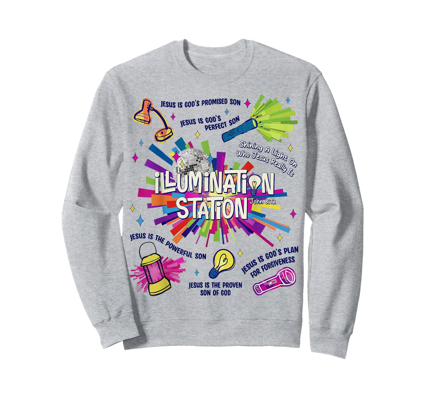 Illumination Station VBS 2026 Bible School Christian Lights T-Shirt