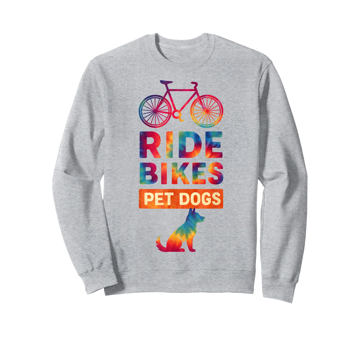 Ride Bikes Pet Dogs Bicycle Cycling Biking Dog Lover T-Shirt
