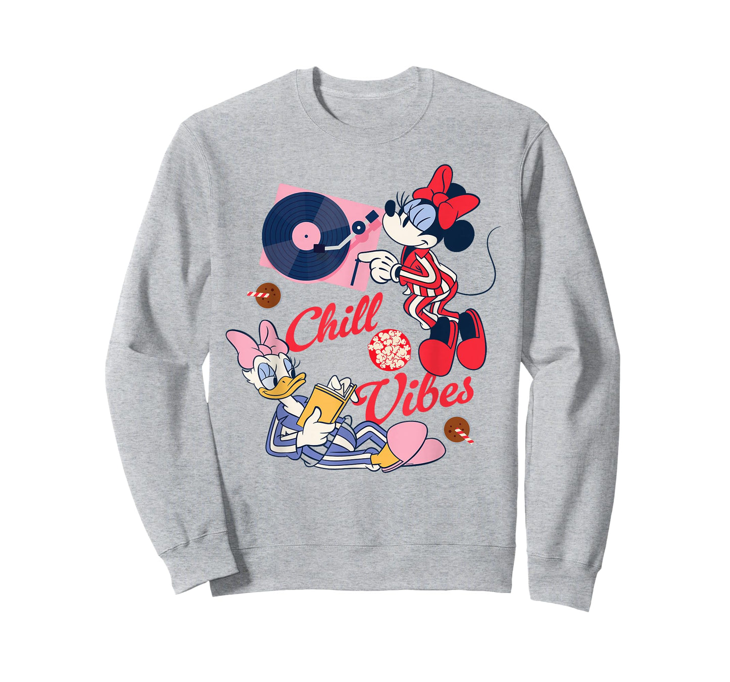 Disney Minnie & Daisy Pajamas and Popcorn PJs Chill Vibes T-Shirt