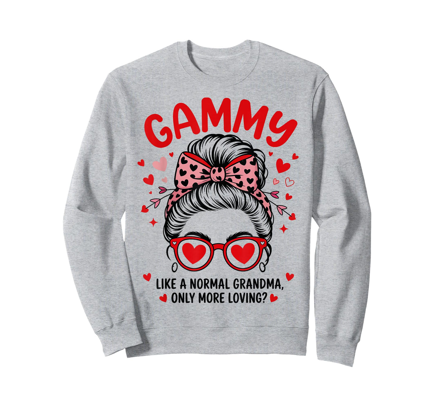 Gammy Valentine Quote for Loving Grandma with Cute Bow T-Shirt