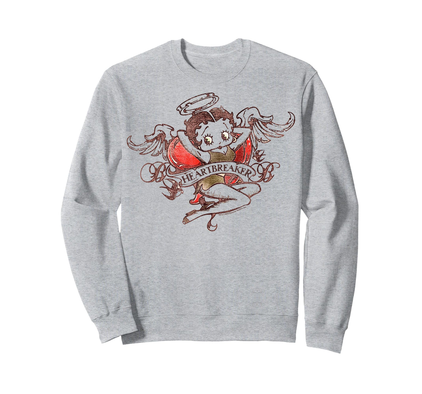 Betty Boop Betty Heartbreaker Angel T-Shirt