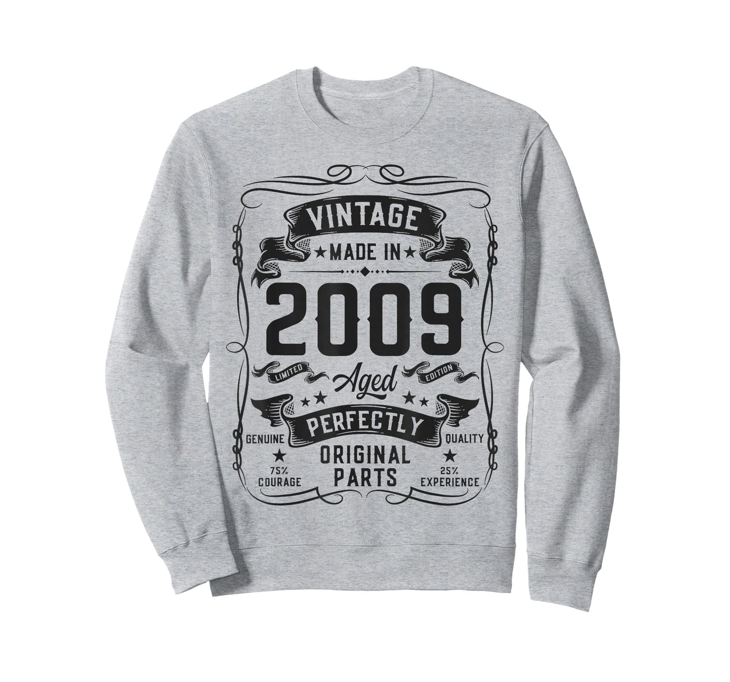 Vintage 2009 17yr 17th Birthday Gifts for Boys 17 Years Old T-Shirt