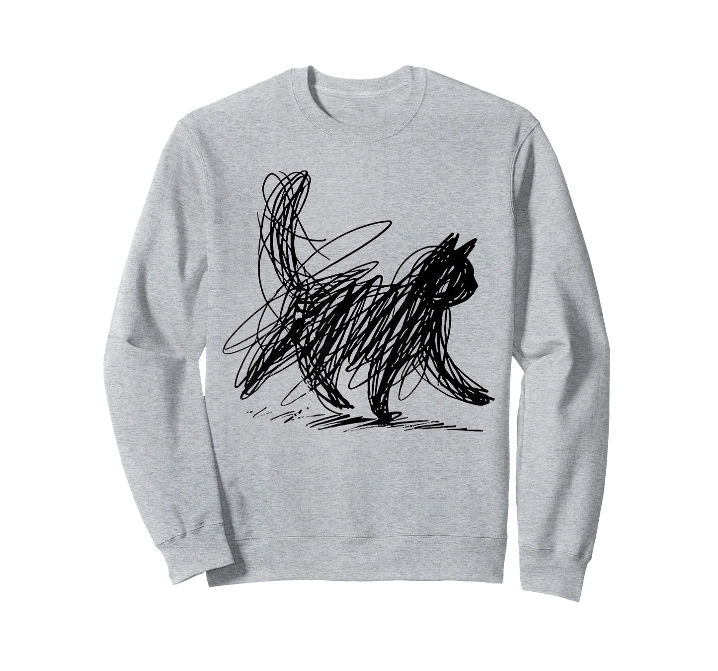 Minimalist cat Art T-Shirt