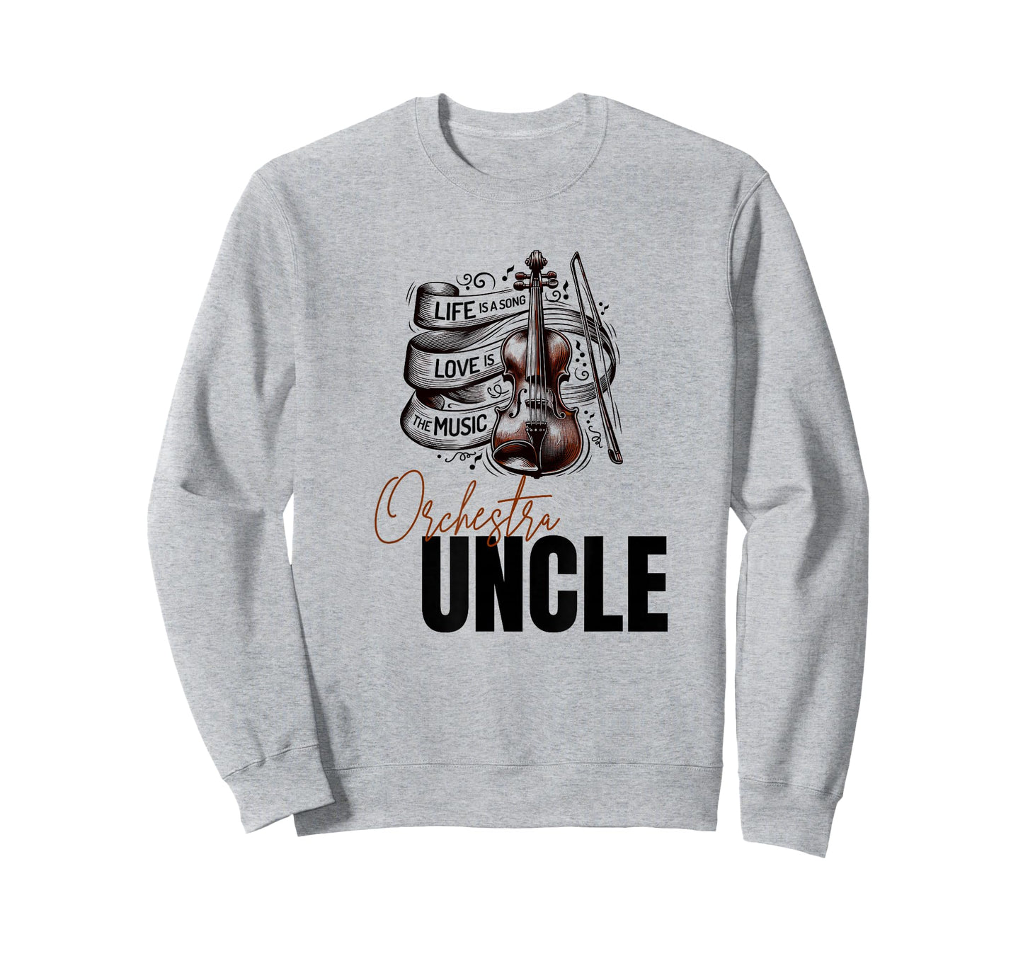 Orchestra Uncle, Family Classical Music Supporter T-Shirt