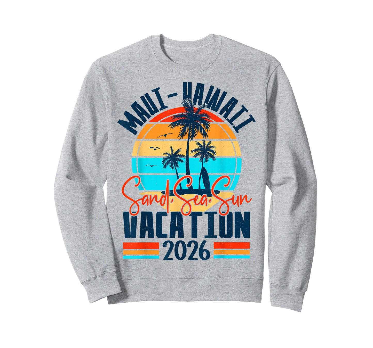 Maui Hawaii 2026 Vacation Souvenir Matching Family Group T-Shirt