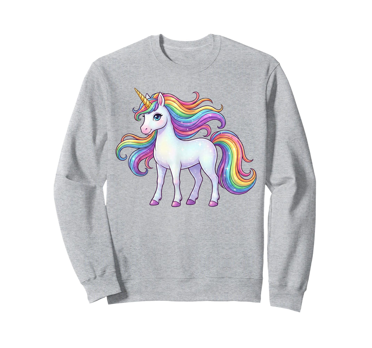 Unicorn for Girls, Cute Rainbow Magical Unicorn T-Shirt