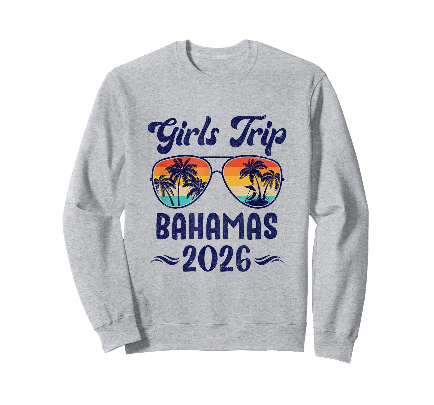 Bahamas Girls Trip Beach Vacation 2026 Matching Group T-Shirt