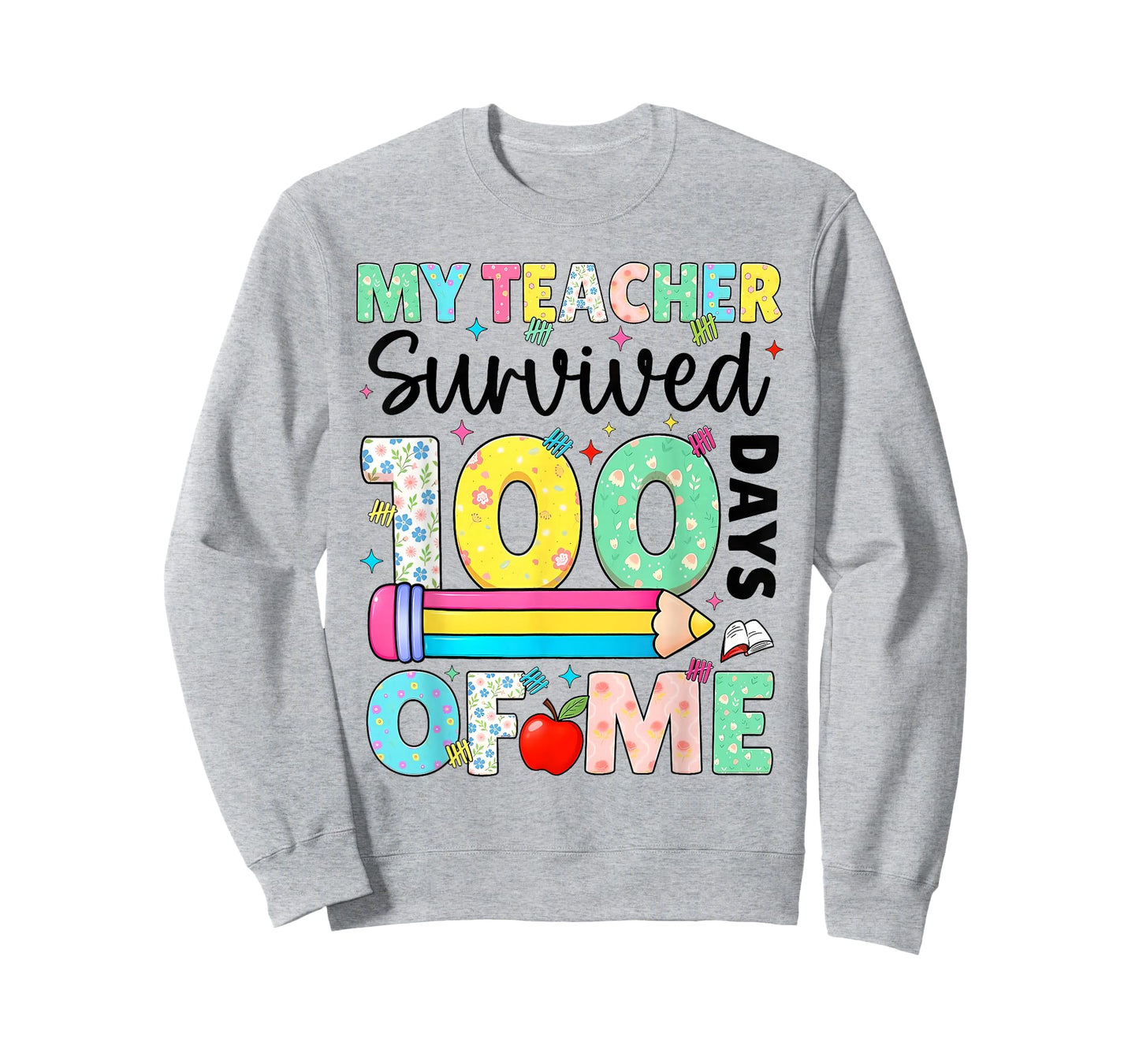My Teacher Survived 100 Days of Me Dab 100 Days of School T-Shirt