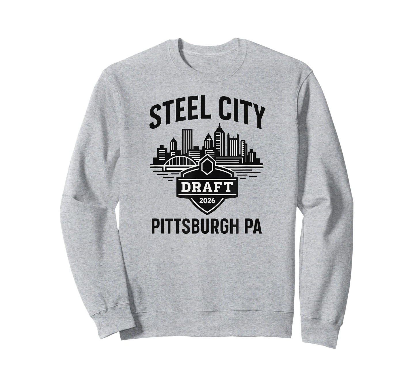 Pittsburgh Draft 2026, Steel City Fan Pride Graphic T-Shirt