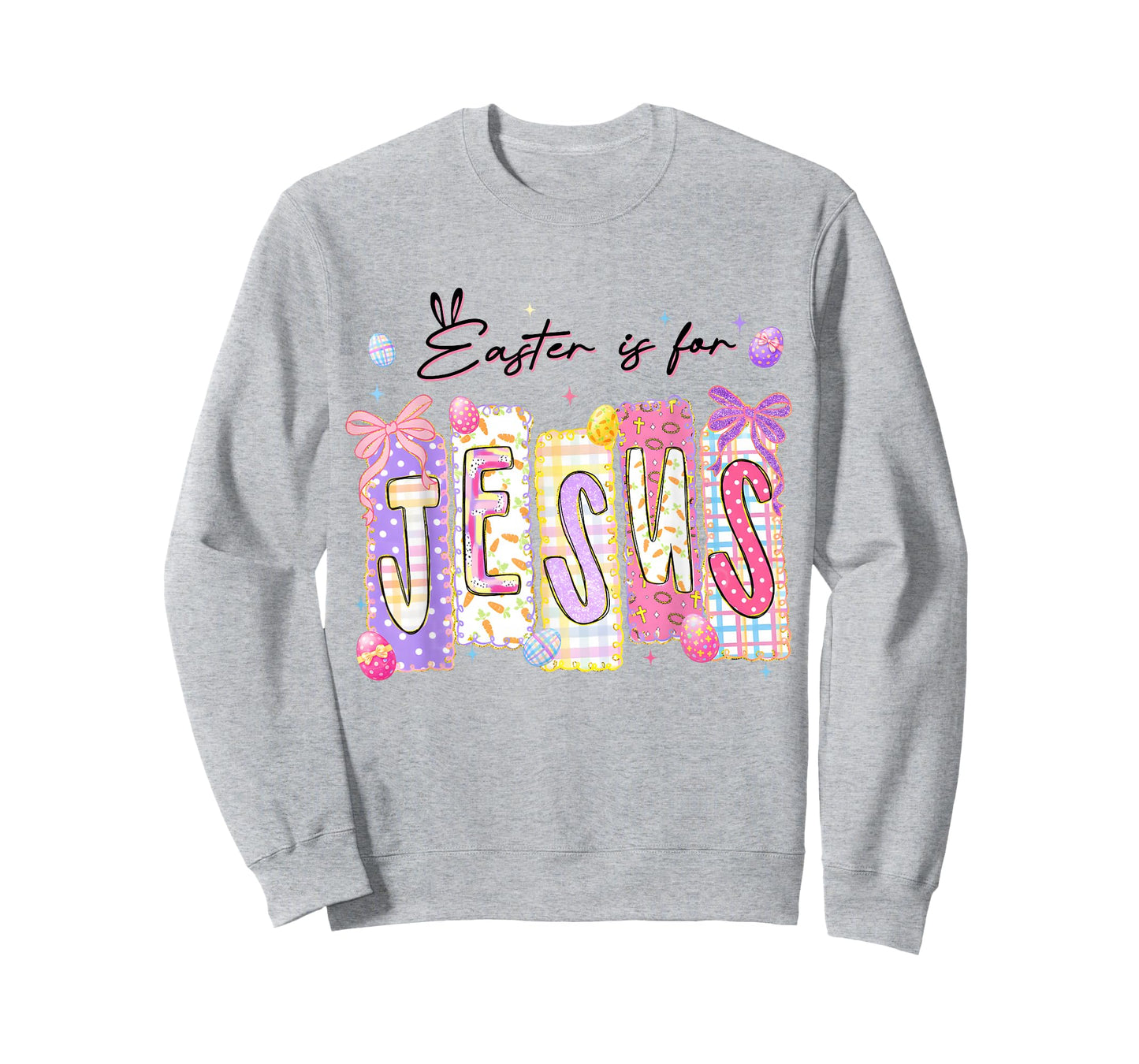 Easter is for Jesus Rabbit Coquette Women Girl Bunny T-Shirt