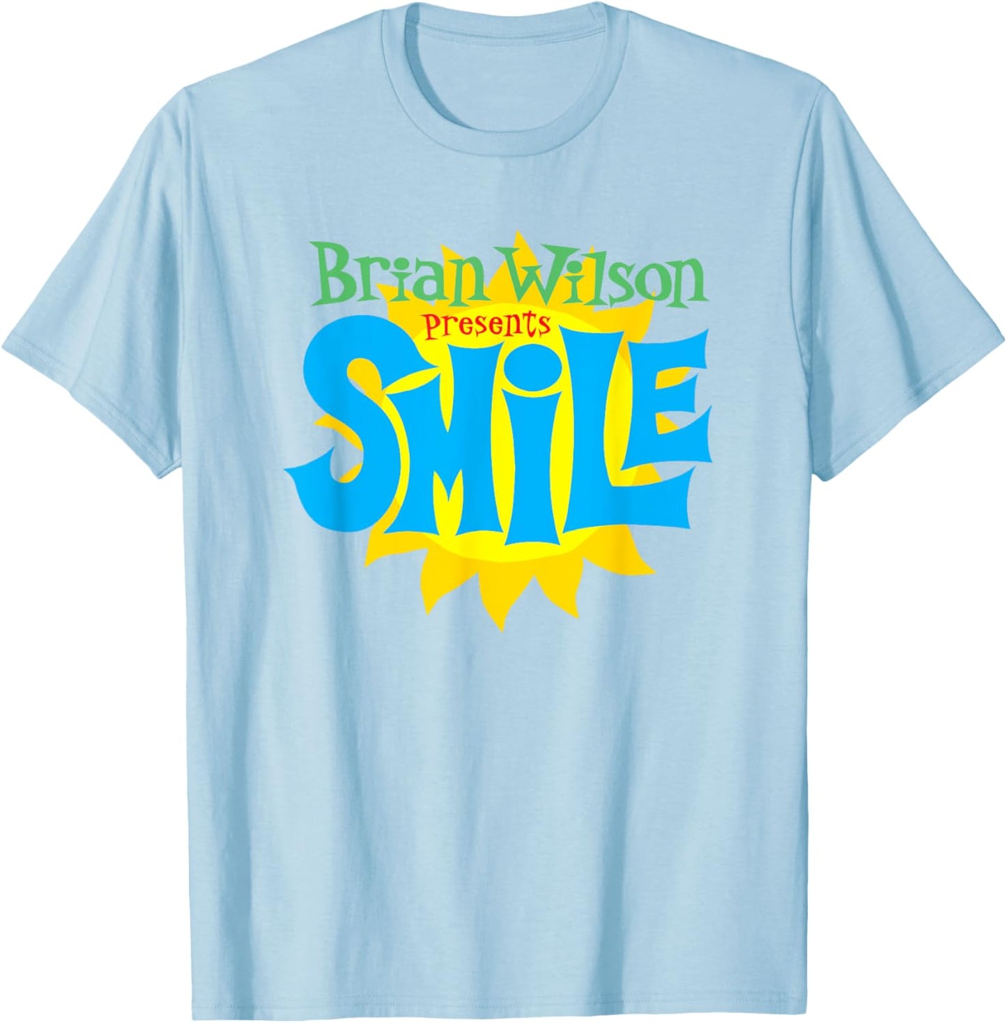 Brian Wilson - Smile T-Shirt - T-Shirt | Light Blue