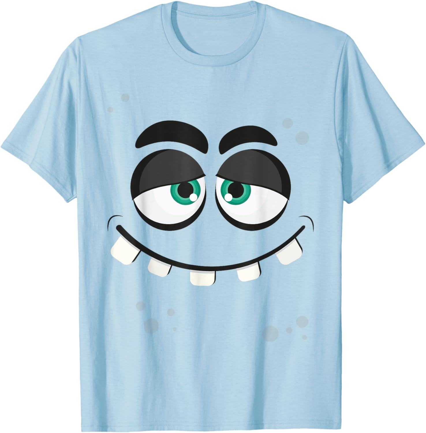 Monster Face T-Shirt - T-Shirt | Light Blue