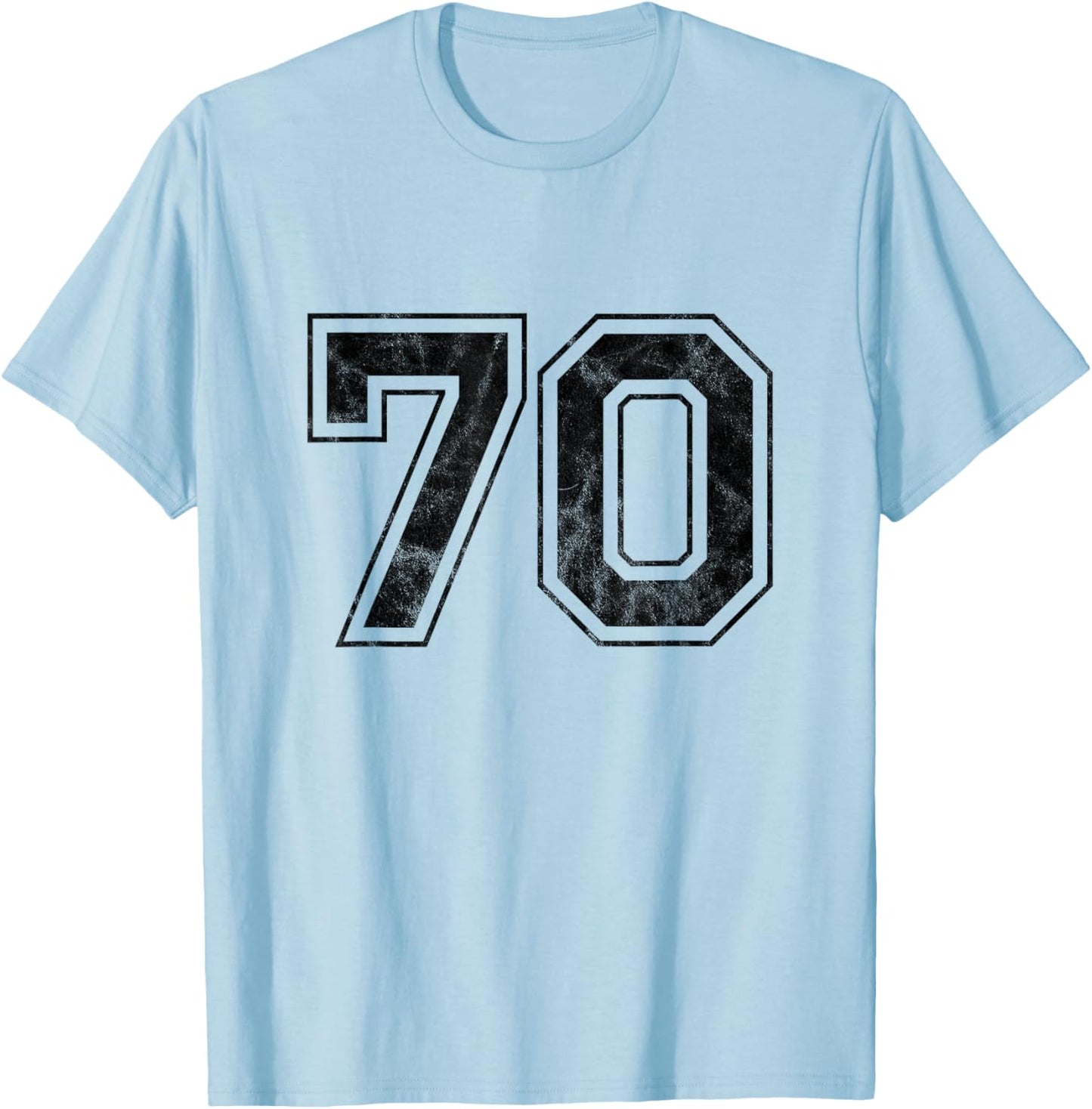 Number 70 T-Shirt - T-Shirt | Light Blue