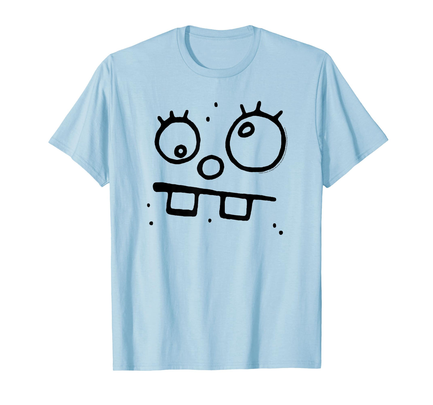 SpongeBob SquarePants DoodleBob Face Cartoon Costume T-Shirt