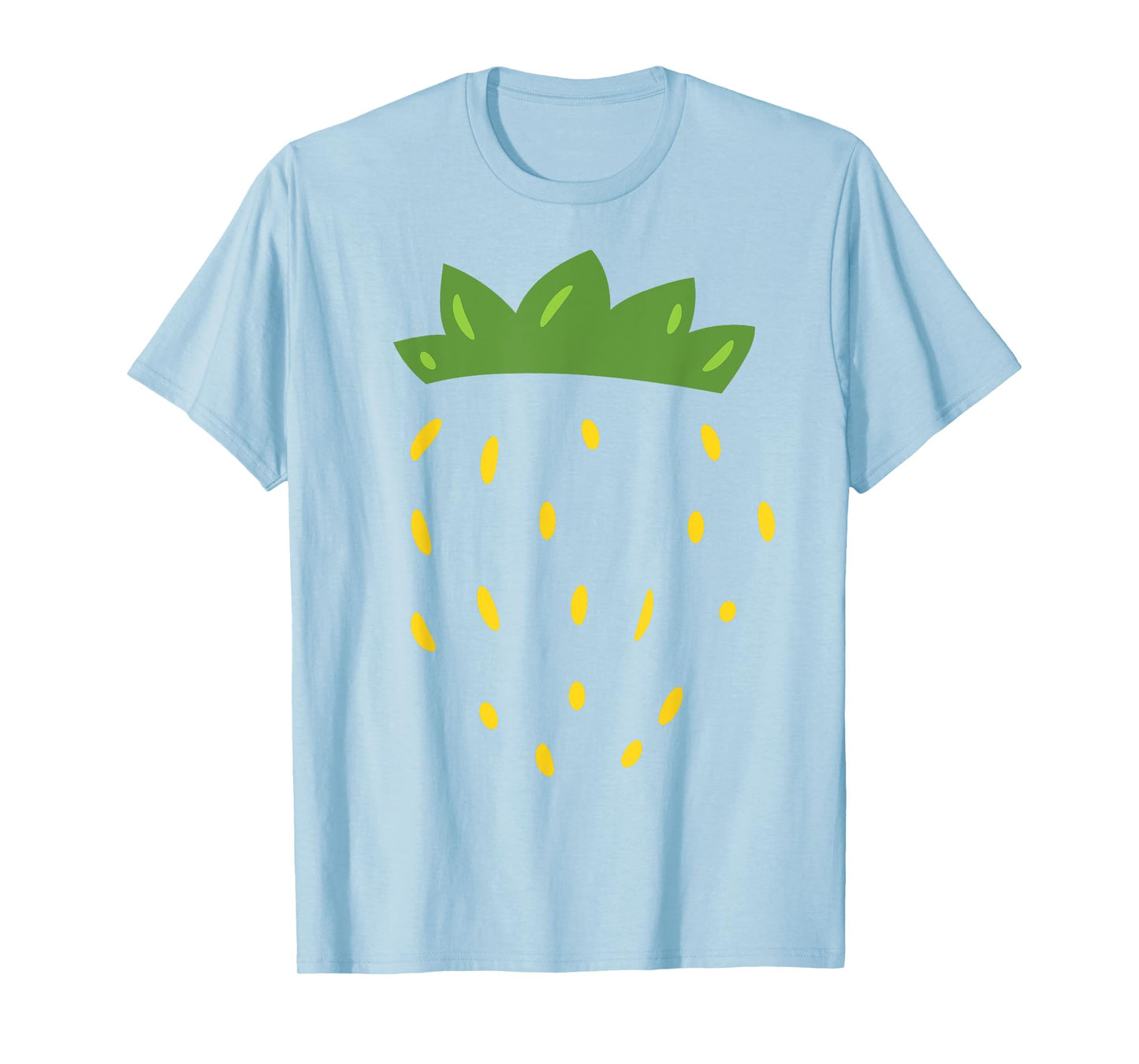 Lazy Strawberry Costume Strawberry Disguise Funny Strawberry T-Shirt
