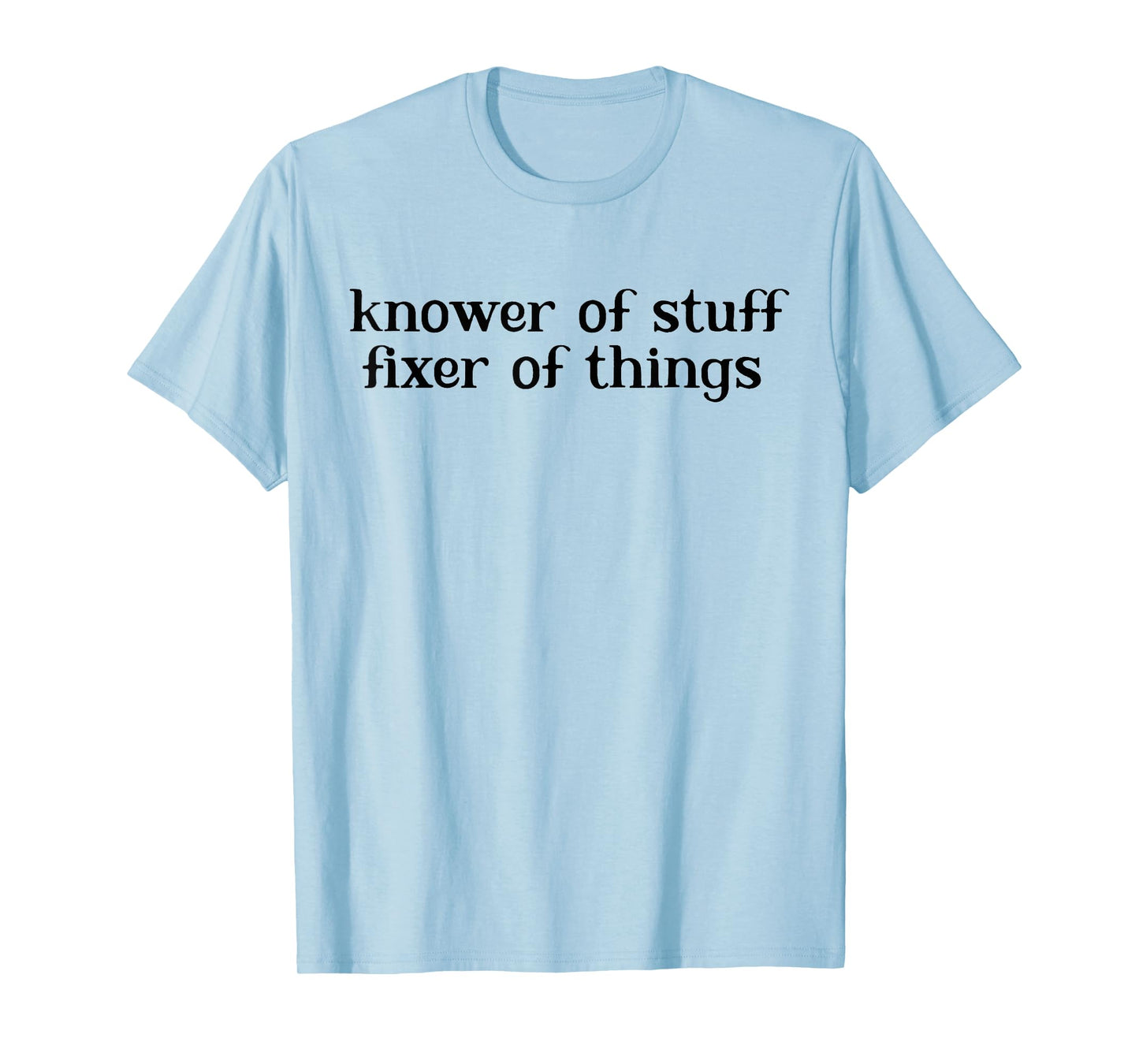 Vintage Retro Knower of Stuff Fixer of Things Funny T-Shirt