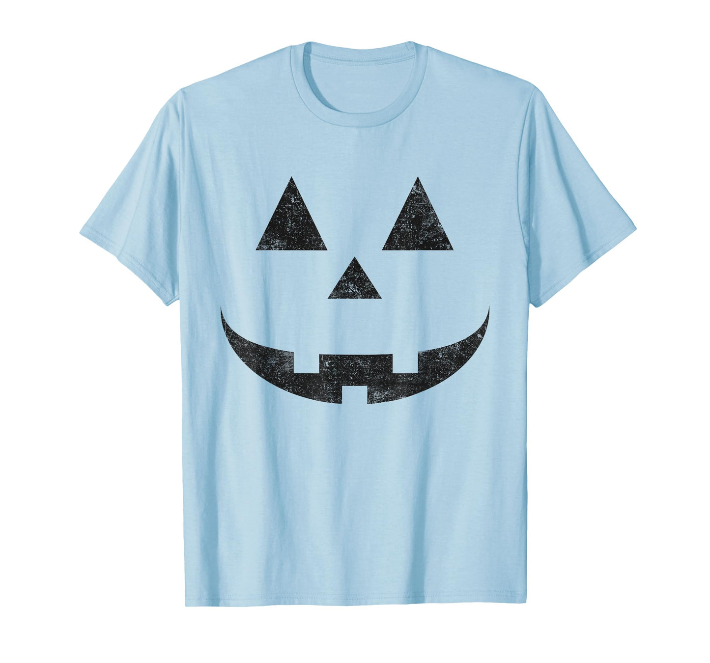 Vintage Pumpkin Face Jackolantern Jack O Lantern Halloween T-Shirt